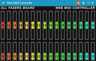 Web MIDI Controller screenshot 3