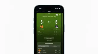 Apple Sports app introduces live tennis scores and home screen redesign image