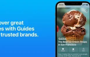 Apple Maps screenshot 1