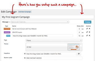Icegram screenshot 1