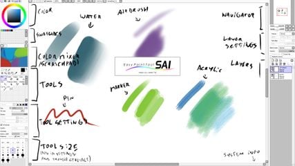 PaintTool SAI screenshot 1