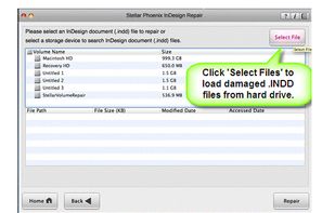 Stellar Phoenix InDesign Repair screenshot 1