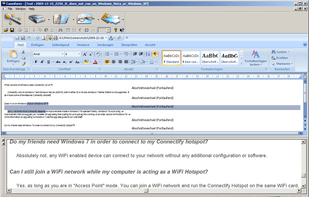 Result of Text Recognition in a Word-File