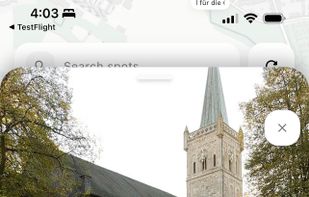 Spot page that you can read, listen and vlog if you're near the spot.