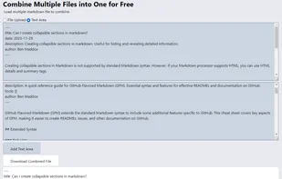 Markdown Toolbox screenshot 1