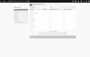 Artefactual AtoM screenshot 1
