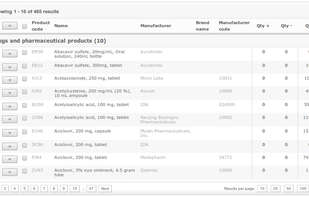 OpenBoxes screenshot 1