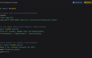 Morphik screenshot 1