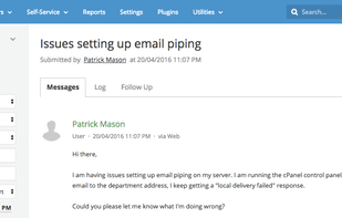 Operator ticket view