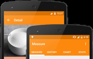 Masure your blood glucose level and save it in any time and location, so you can always keep your health checked