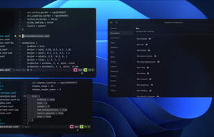 hyprgui screenshot 1