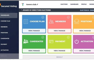 Secured Online Voting screenshot 1
