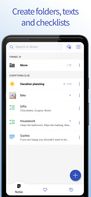 Notes with Folders - folino screenshot 1