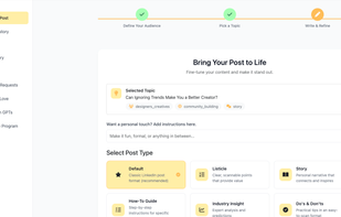FenPost screenshot 2