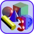 Discover 3D Shapes in SimTown icon