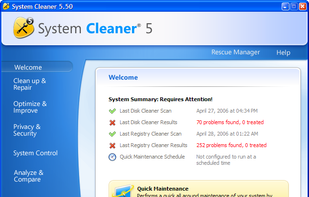 System Cleaner screenshot 1