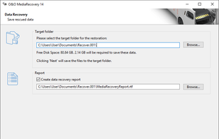 O&O MediaRecovery screenshot 1