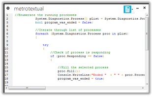 MetroTextual screenshot 2