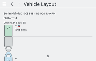 KDE Itinerary screenshot 2