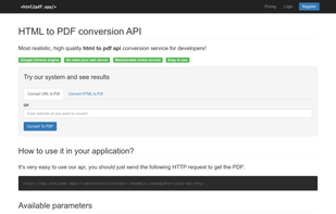 html2pdf.app screenshot 1