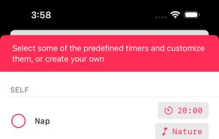 Use the presets or create your own!