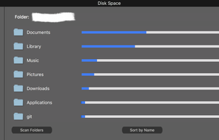Disk Space Pro screenshot 1