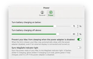 Battery Toolkit Power Settings