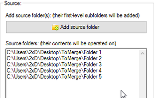 Folder Merger screenshot 3