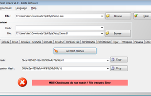 MD5 Hash Check 4dots screenshot 1