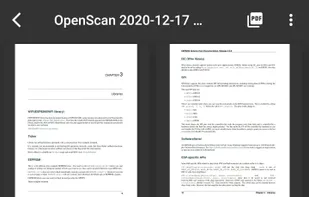 OpenScan screenshot 1