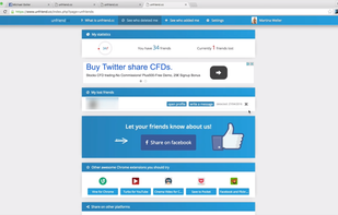 Unfriend Notify for Facebook screenshot 1