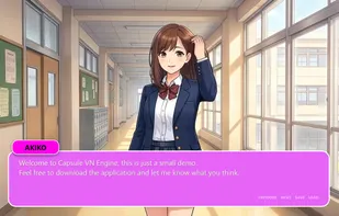 Capsule VN Engine screenshot 2