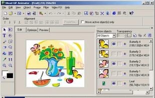 Ulead GIF Animator screenshot 1