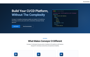 Conveyor CI screenshot 1