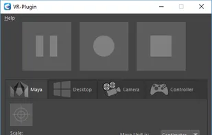 VR-Plugin User Interface