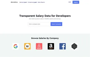 Devsalary screenshot 2