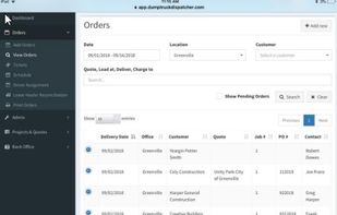 Create and manage orders