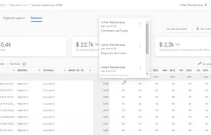 Plika FP&A screenshot 1