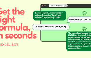 AI Excel Bot screenshot 1