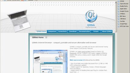 QtWeb screenshot 1