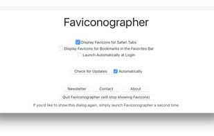 Faviconographer screenshot 1