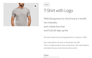 Subscriptions For WooCommerce Pro screenshot 1