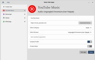 Quick Web Apps screenshot 1