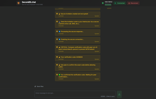 SecureBit.chat screenshot 1