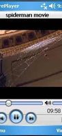 The main interface when not playing fullscreen