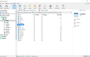 Main Screen

Intuitive and well-designed GUI simplifies your database administration and development.