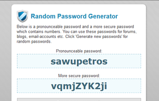 Generate-Password.com screenshot 1