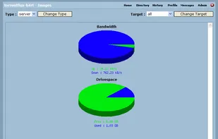 TorrentFlux-b4rt screenshot 1