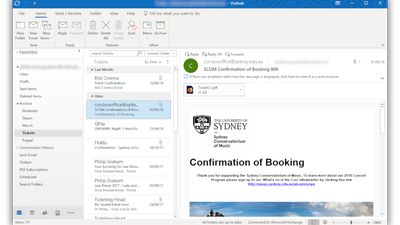 Outlook 365 on Windows