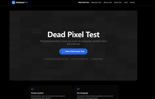 Dead Pixel Checker - Cycle through full-screen solid colors to easily spot stuck or dead pixels on LCD and OLED monitors.